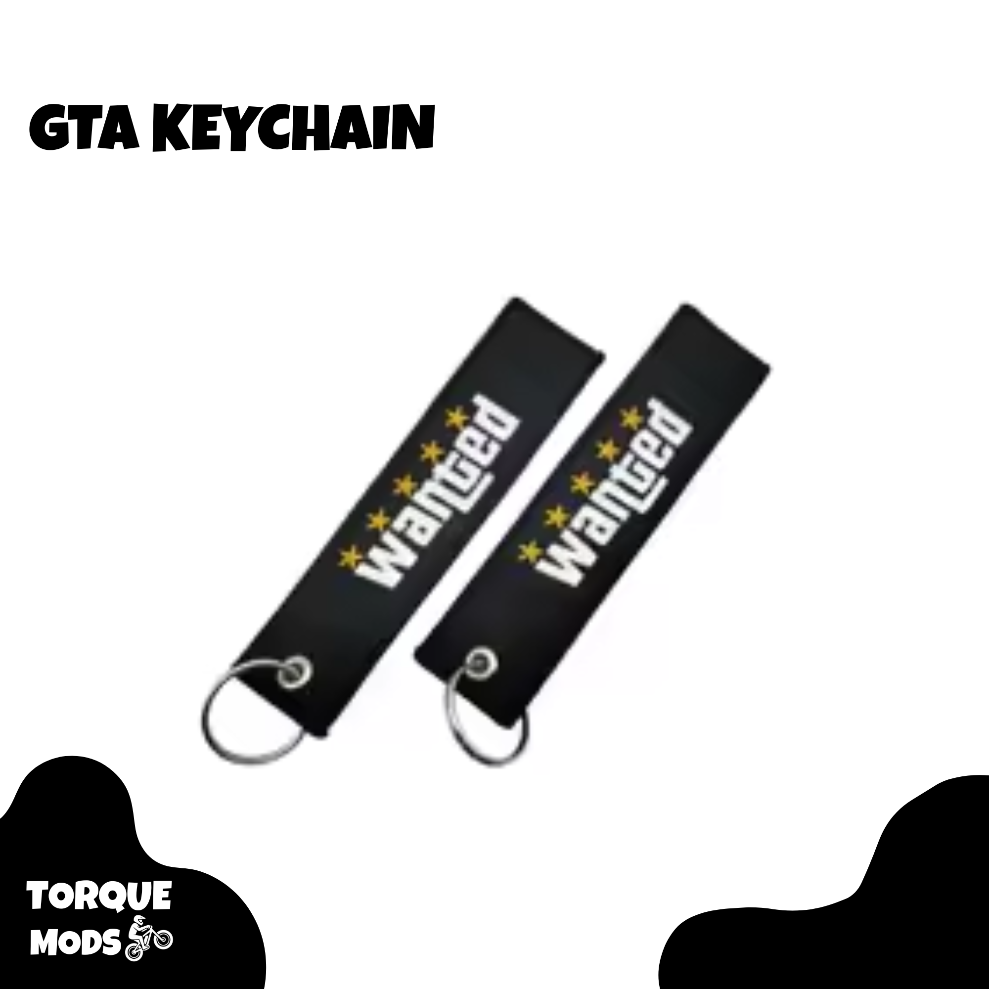 GTA tag keychain