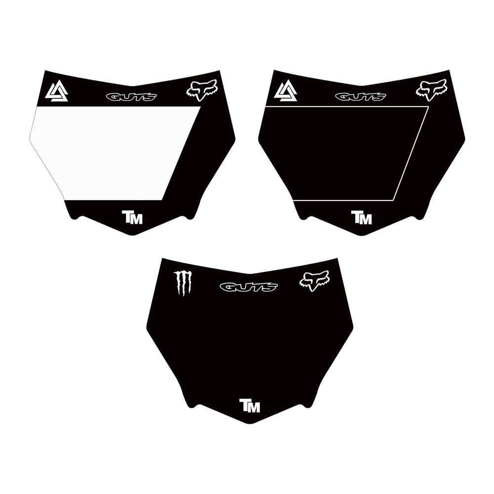 Motocutz Plate Decals