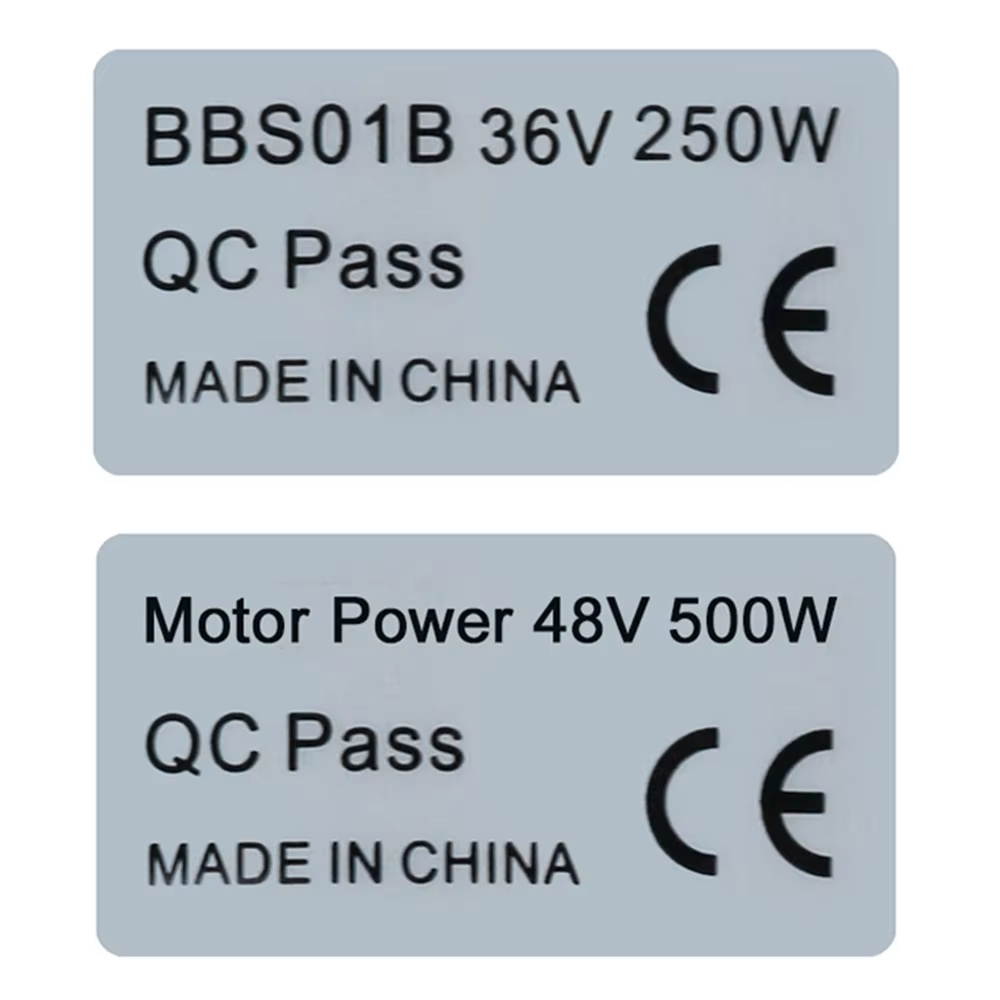Motor stickers 250w | 500w