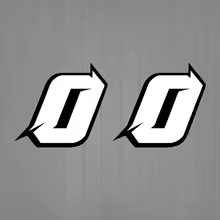 Number plate stickers | 2pc | 5cm